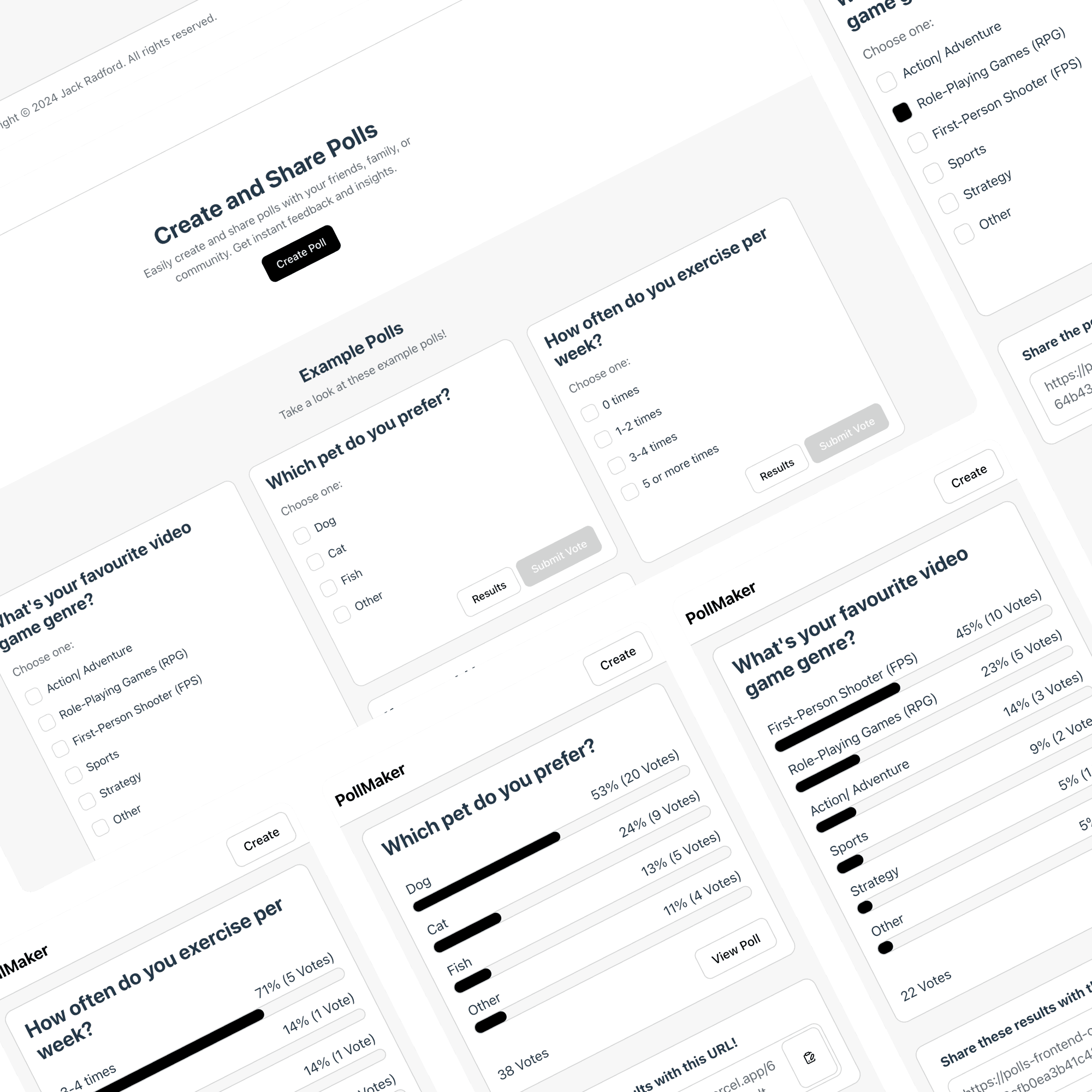 Straw poll website