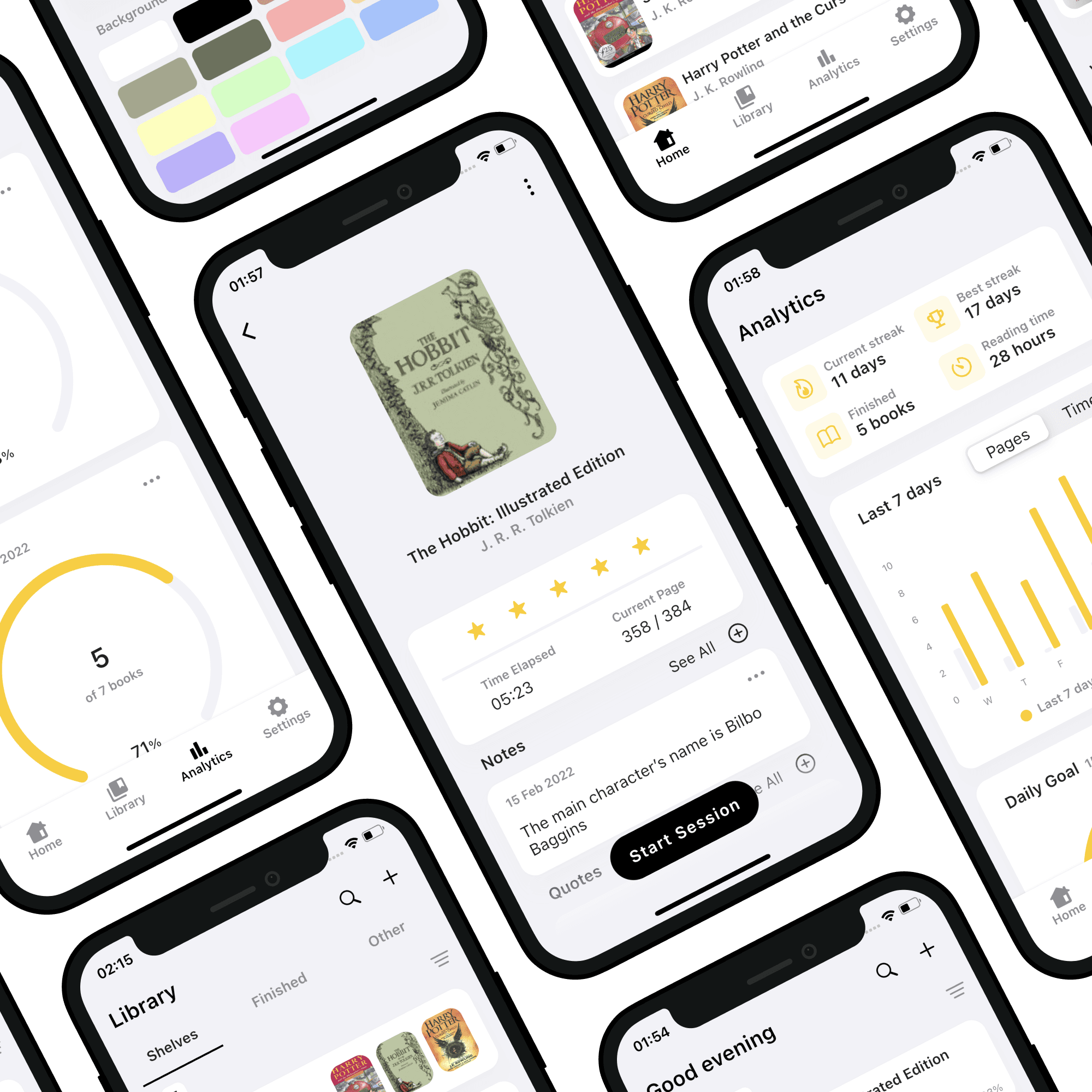 Turn - Reading tracker app